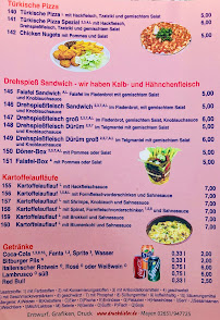 Menu / carte de Pizzeria Laronda à Mayen