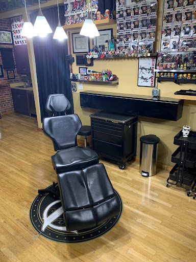 Explore solar system tattoo ideas, creative tattoo ideas in Albuquerque, available at Blacklist Tattoo Parlour Tattoo Shop in Albuquerque