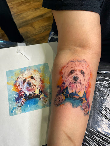 Explore freddy tattoo ideas, creative tattoo ideas in Tahlequah, available at Hagstone Tattoo Parlour