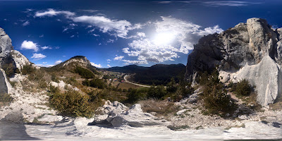Site d'escalade - Séranon - Chapeau de Napoléon à Séranon