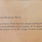 Photo n°2 de l'avis de Matteo.l fait le 07/08/2021 à 07:48 sur le  Hotel Excelsior à Cosenza