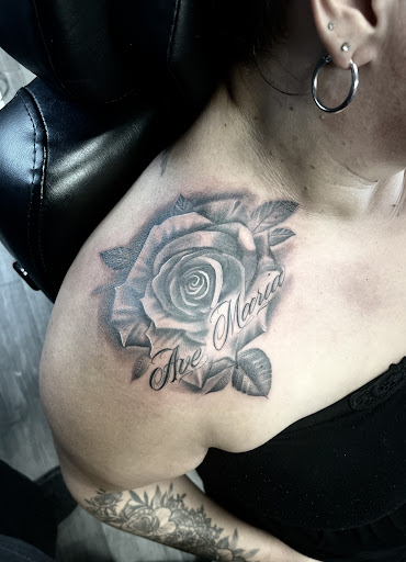 Explore tattoo 3/4 sleeve ideas, creative tattoo ideas in Silver City, available at Independent Ink Tattoo