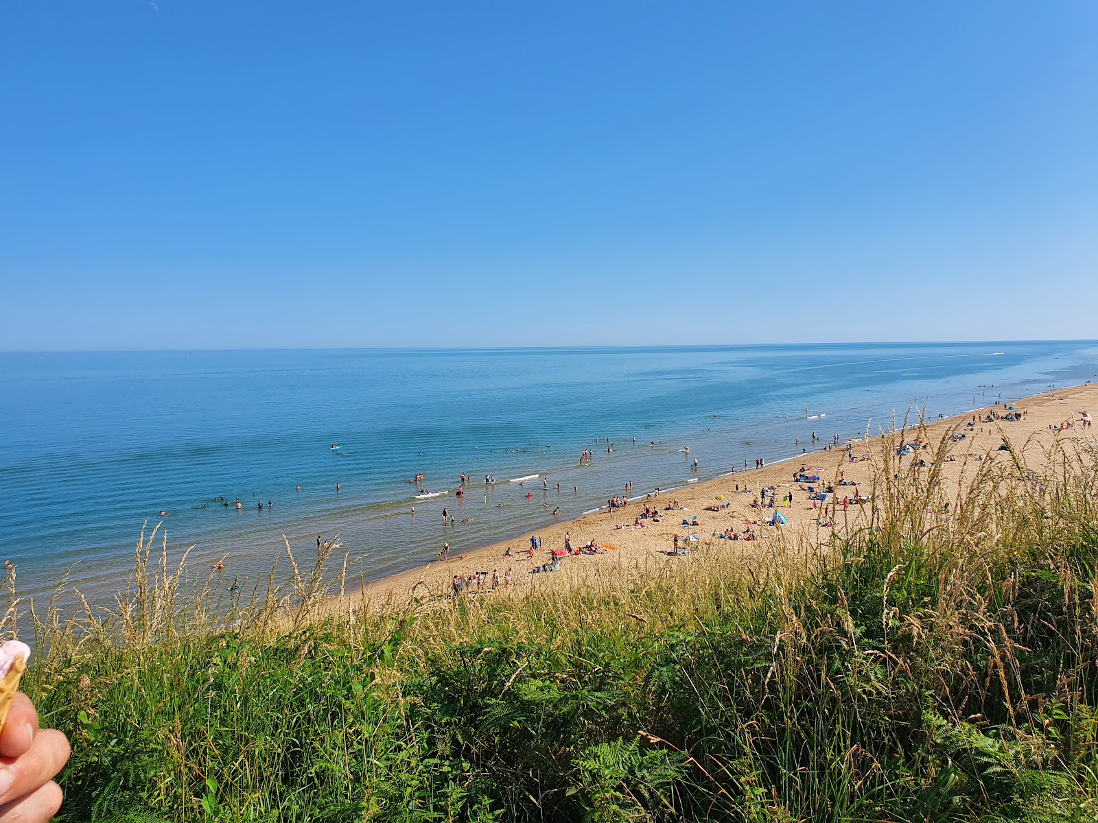 Photo de Old Bawn Beach avec droit et long