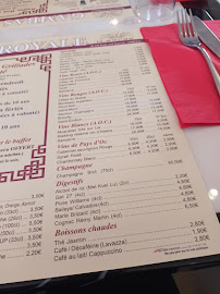 Menu / carte de Restaurant Gambas Royale à Pau