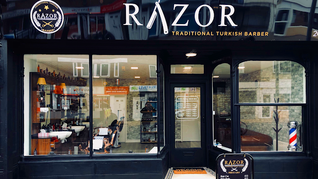 Razor barber(Traditional Turkish Barber)