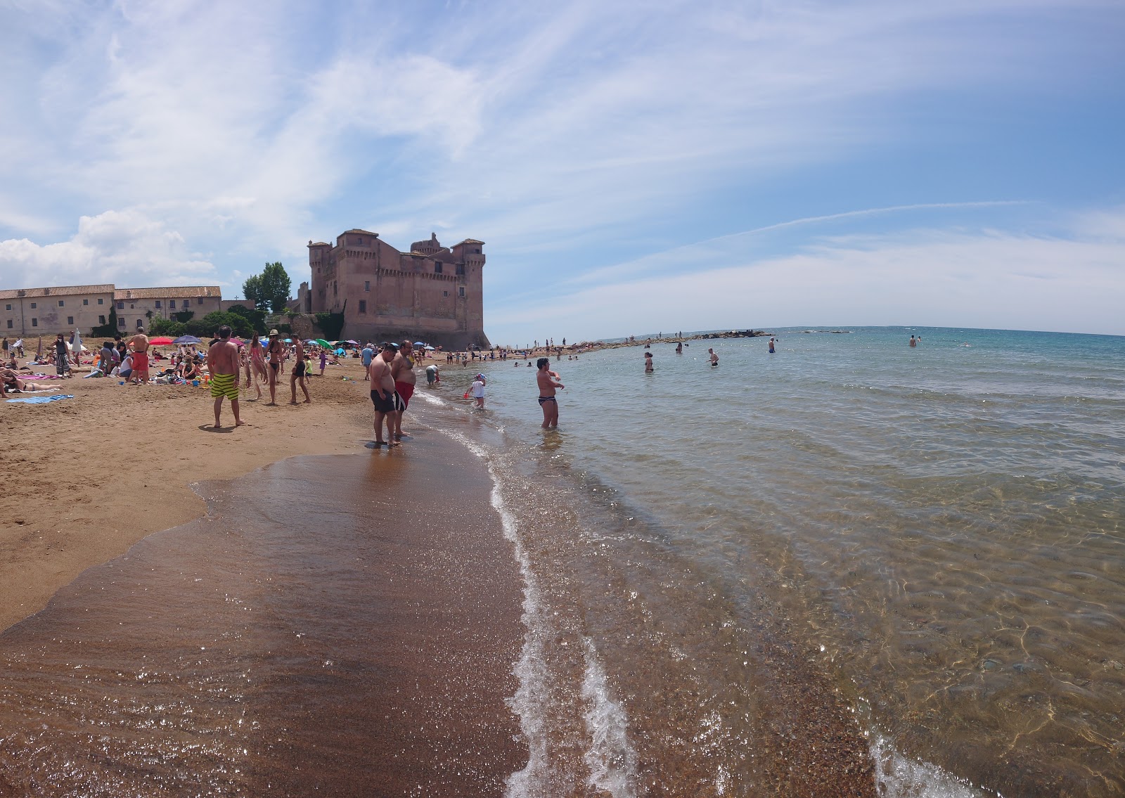 Santa Severa Plajı II'in fotoğrafı doğal alan içinde bulunmaktadır