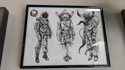 Explore kitty tattoo ideas, creative tattoo ideas in Austin, available at Moon Tattoo
