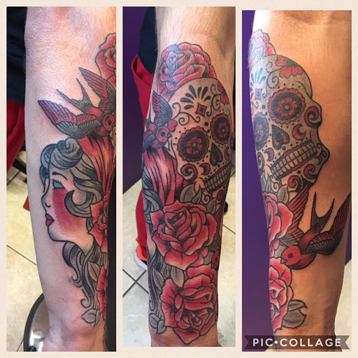 Explore mechanical tattoo ideas, creative tattoo ideas in Cape Coral, available at UNRIVALED INK