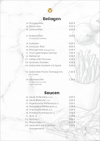 Restaurant Rade à Mülheim menu
