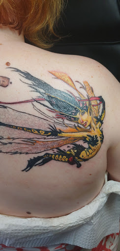 Explore booty tattoo ideas, creative tattoo ideas in Greensboro, available at Tried and True Tattoo Company