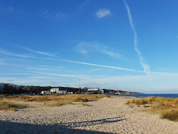 Foto von Gummi Beach mit etwas sauber Sauberkeitsgrad