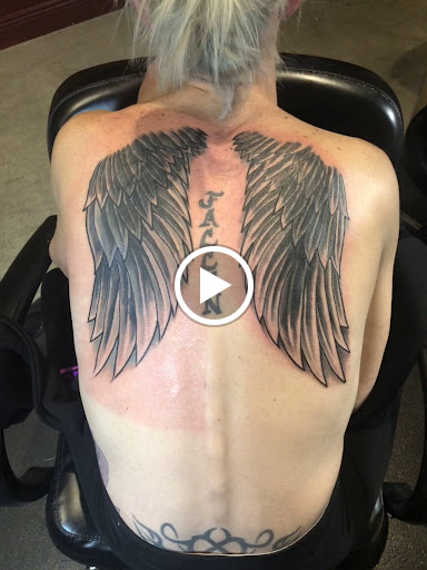 Explore praying tattoo ideas, creative tattoo ideas in Cape Coral, available at UNRIVALED INK