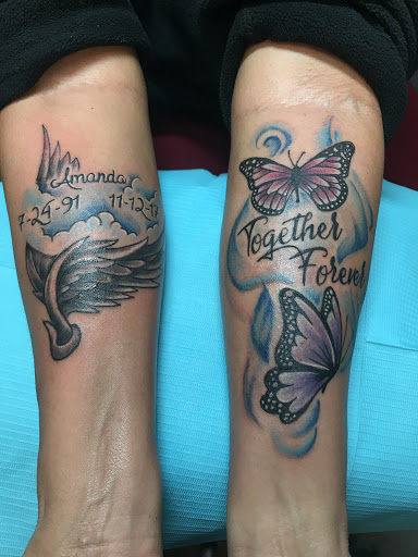 Explore childs name tattoo ideas, creative tattoo ideas in Sylacauga, available at Tattoos by Jason