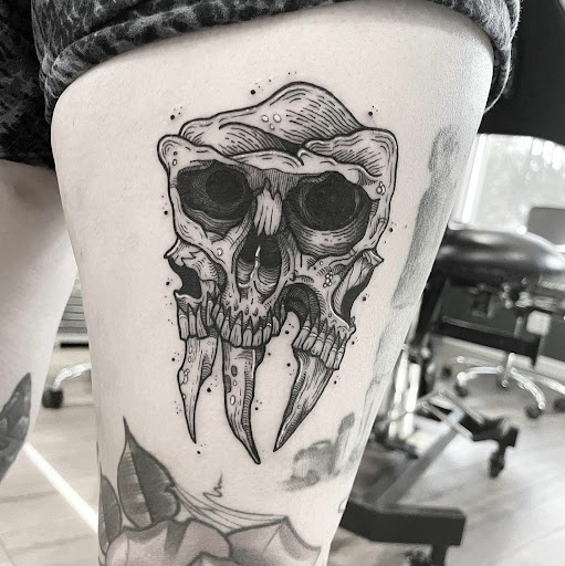 Explore true north tattoo ideas, creative tattoo ideas in Mastic, available at East End Tattoo of MasticShirley