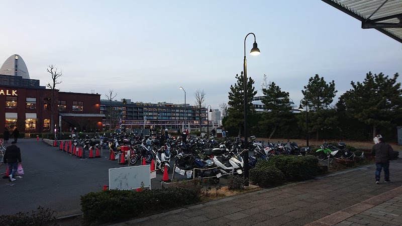 Yokohama Red Brick Warehouse Motorcycle Parking