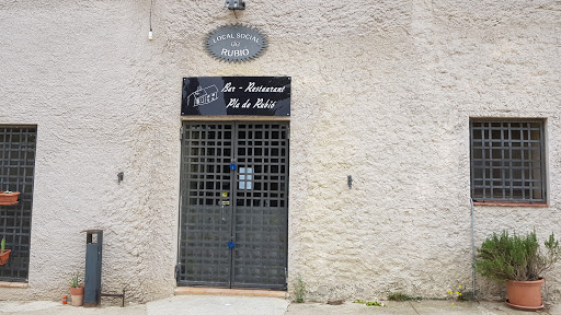 Local Social de Rubió Bar Restaurant en Rubió
