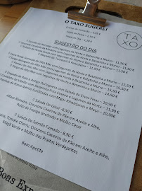 Restaurant Restaurante Taxo à Cartaxo (la carte)