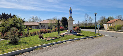 Statue de la Vierge à Cuélas à Cuélas