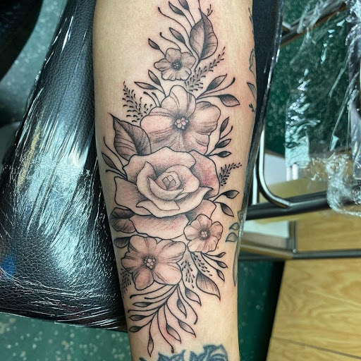 Explore elk tattoo ideas, creative tattoo ideas in Vancouver, available at Studio X Tattoos & Piercings