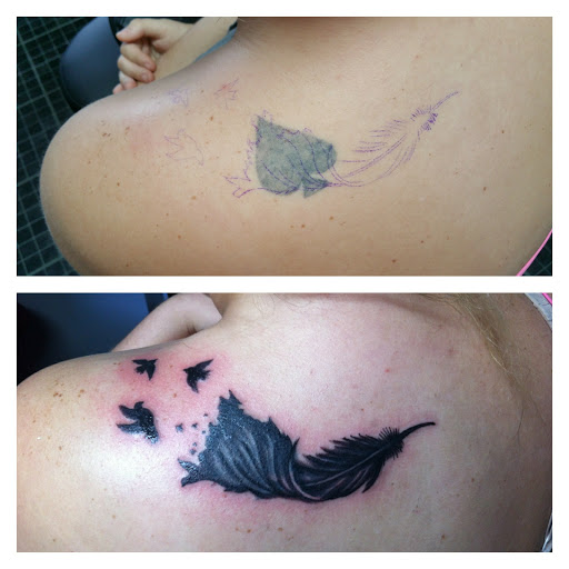Explore orchid tattoo ideas, creative tattoo ideas in Centre, available at Ink You Tattoos