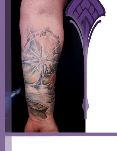 Explore seashell tattoo ideas, creative tattoo ideas in Stayton, available at Sink-Ink