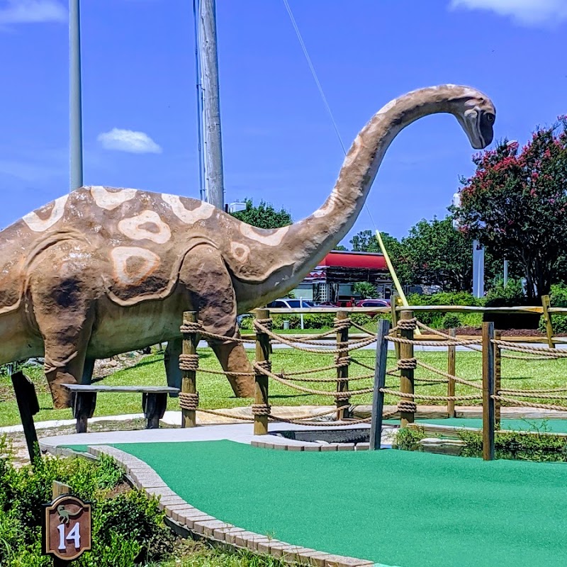 Professor Hacker's Dinosaur Adventure Golf