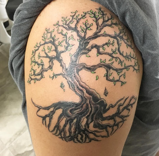 Explore owl tattoo ideas for females, creative tattoo ideas in Phoenix, available at Grand Avenue Tattoo & Piercings