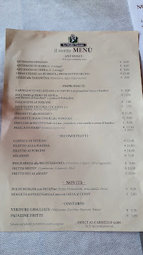 La Vecchia Locanda à Trana carte