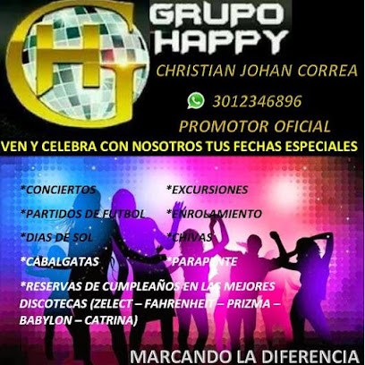 Grupo Happy... Christian Johan Correa