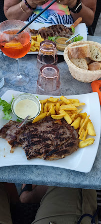 Steak du Restaurant français La Langouste qui Chante à Le Barcarès - n°15