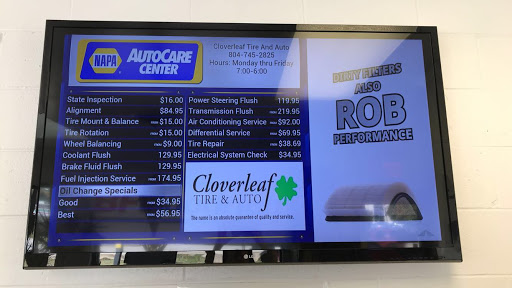 Tire Shop «Cloverleaf Tire & Auto», reviews and photos, 116 Turner Rd, Richmond, VA 23225, USA