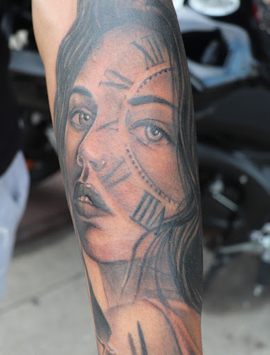 Explore angel and demon tattoo ideas, creative tattoo ideas in Rochelle Park, available at Ser Tattz Art Studio