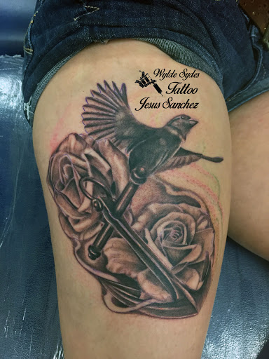 Explore fire tattoo ideas, creative tattoo ideas in San Diego, available at Wylde Sydes Tattoo & Body Piercing