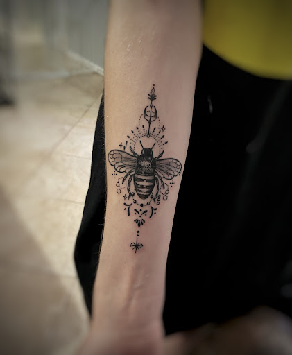 Explore skull cover up tattoo ideas, creative tattoo ideas in Fort Myers, available at Loyal 2 The Coil Tattoos & Piercings (Edison Mall Location Entrance F)