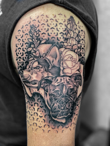 Explore cool arm tattoo ideas for guys, creative tattoo ideas in Amarillo, available at The Studio