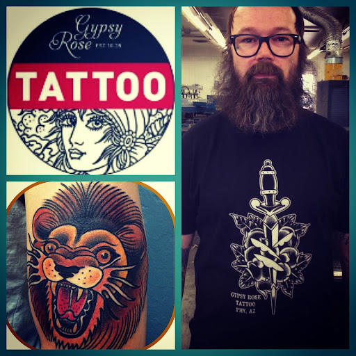 Tattoo Shop «Gypsy Rose Tattoo», reviews and photos, 1505 E Thomas Rd, Phoenix, AZ 85014, USA