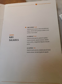 La Côte et L'Arête à Blagnac menu