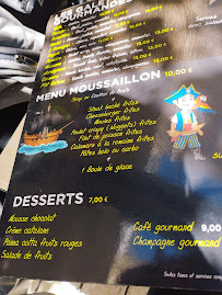 Le p'tit Bateau à Argelès-sur-Mer menu
