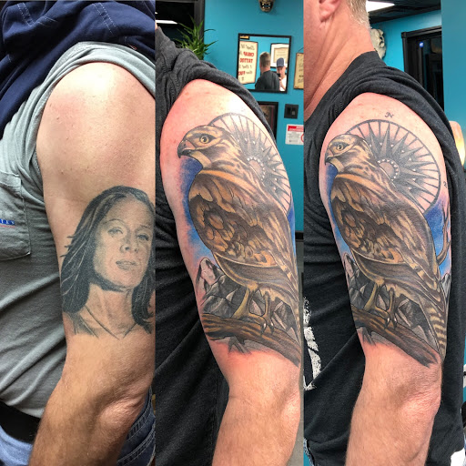Explore cool halloween tattoo ideas, creative tattoo ideas in Lockport, available at Archer Ink Tattoo
