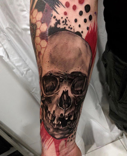 Explore memorial tattoo ideas for grandpa, creative tattoo ideas in Bronx, available at Anarchy Tattoo Studios