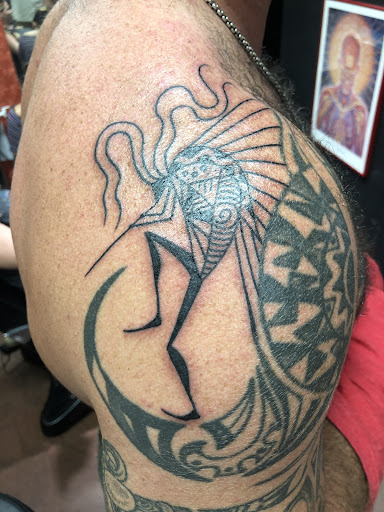 Explore viking sleeve tattoo ideas, creative tattoo ideas in Sedona, available at Physical Graffiti Tattoo