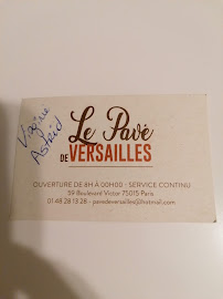 Les plus récentes photos du Restaurant français Le Pavé de Versailles à Paris - n°6