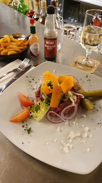 Steak tartare du Restaurant de spécialités alsaciennes Fischerstub à Schiltigheim - n°2