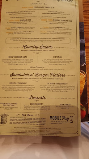 American Restaurant «Cracker Barrel Old Country Store», reviews and photos, 11701 University Ave, Clive, IA 50325, USA