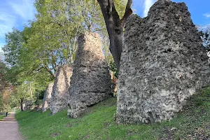 Roman Aqueduct Ruins image