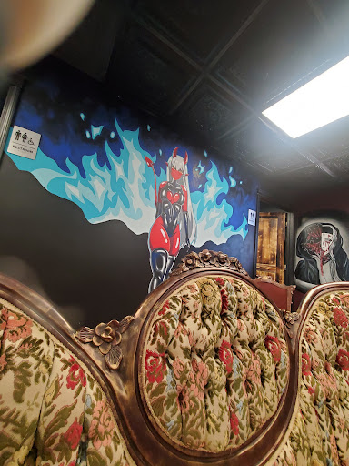 Explore bluey tattoo ideas, creative tattoo ideas in Clarksville, available at Dark Raine Tattoo