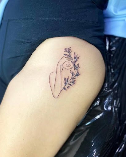 Explore eiffel tower tattoo ideas, creative tattoo ideas in Miami, available at Inkaholik Tattoos Kendall