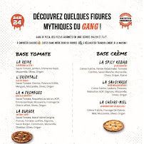 Menu du Gang Of Pizza à Saint-Denis-de-Mailloc