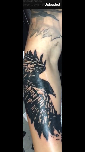 Explore skull and rose tattoo ideas, creative tattoo ideas in Warner Robins, available at Untold Pain Tattoo Studio