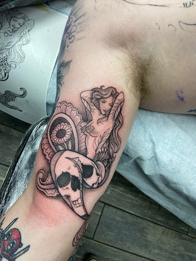 Explore tank tattoo ideas, creative tattoo ideas in El Paso, available at American Tattoo Society of Ft Bliss